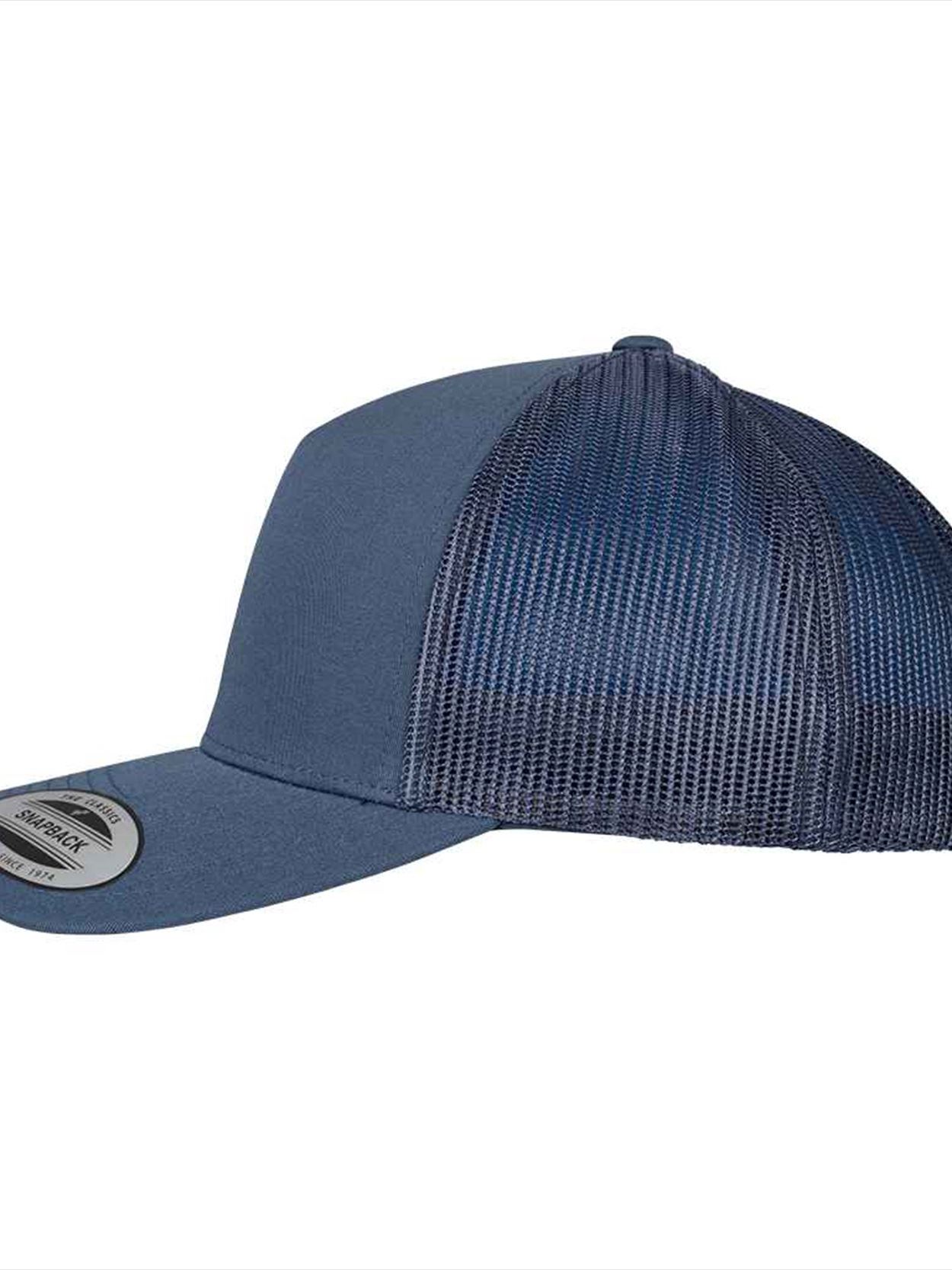 F6506 6506 Flexfit 5 Panel Retro Trucker Cap Image 3