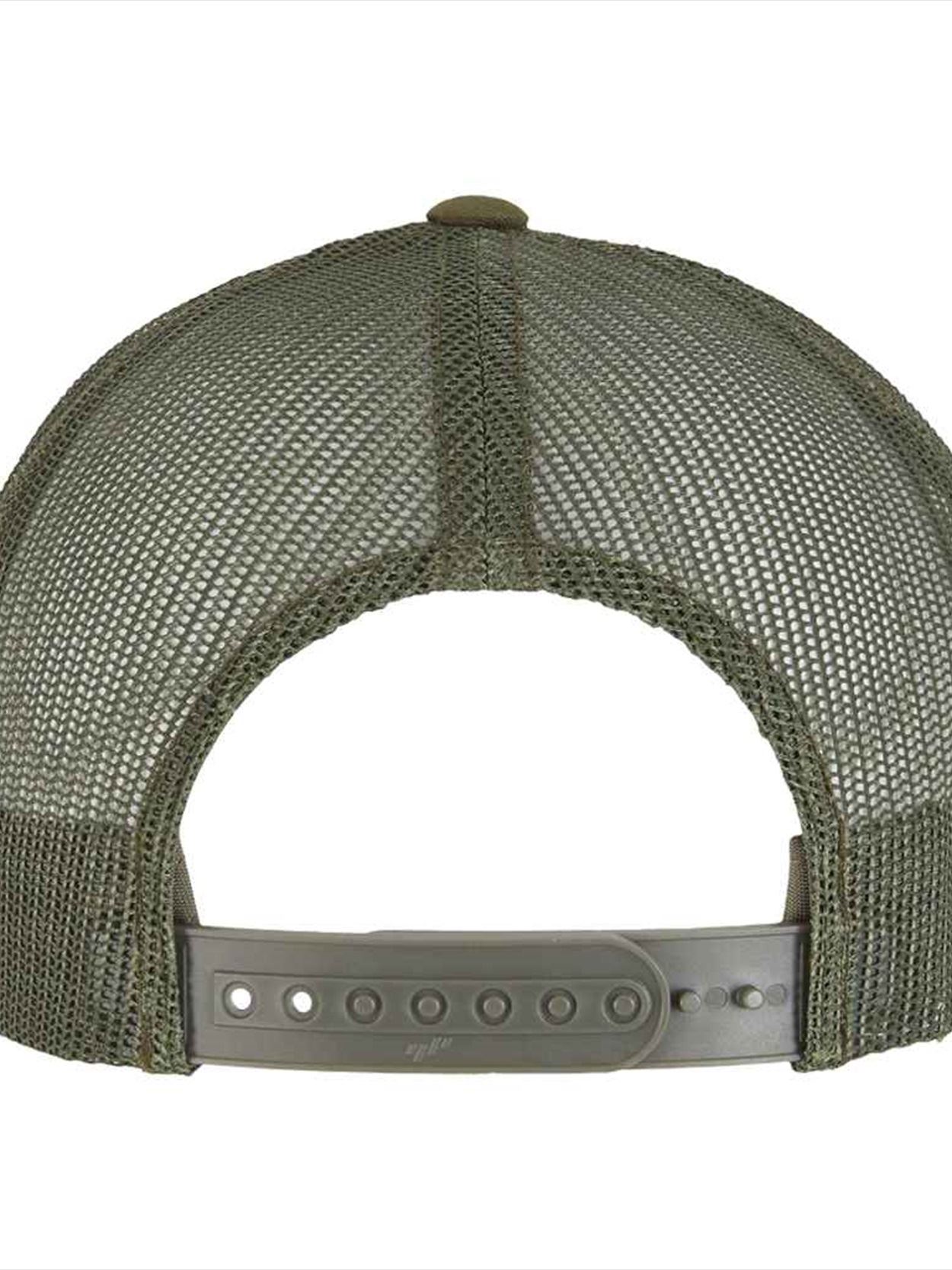 F6606CF 6606CF Flexfit Retro Coloured Front Trucker Cap Image 3