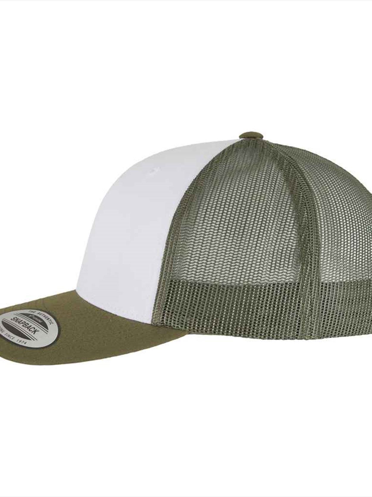 F6606CF 6606CF Flexfit Retro Coloured Front Trucker Cap Image 4