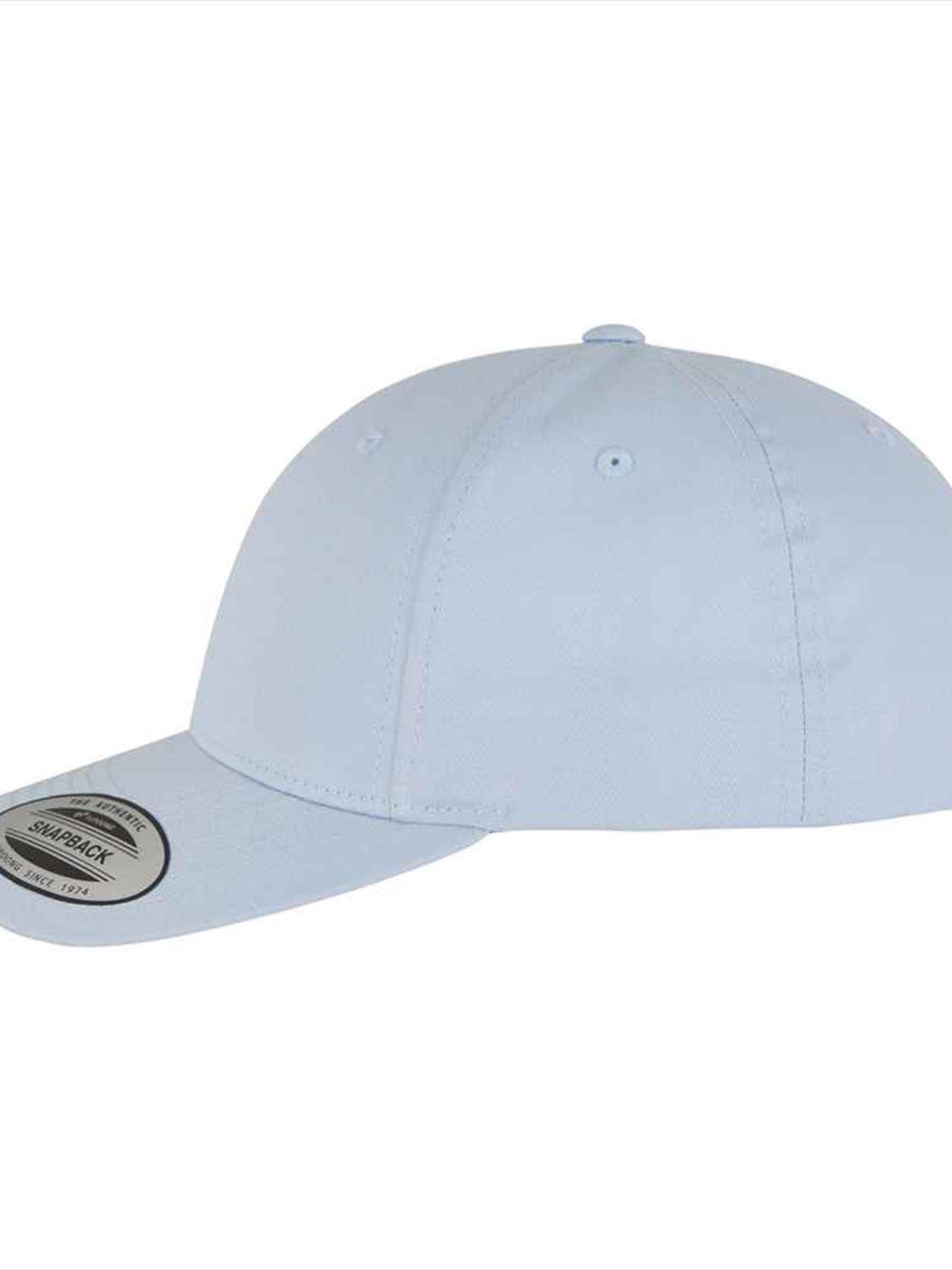 F7706 7706 Flexfit Curved Classic Snapback Cap Image 4