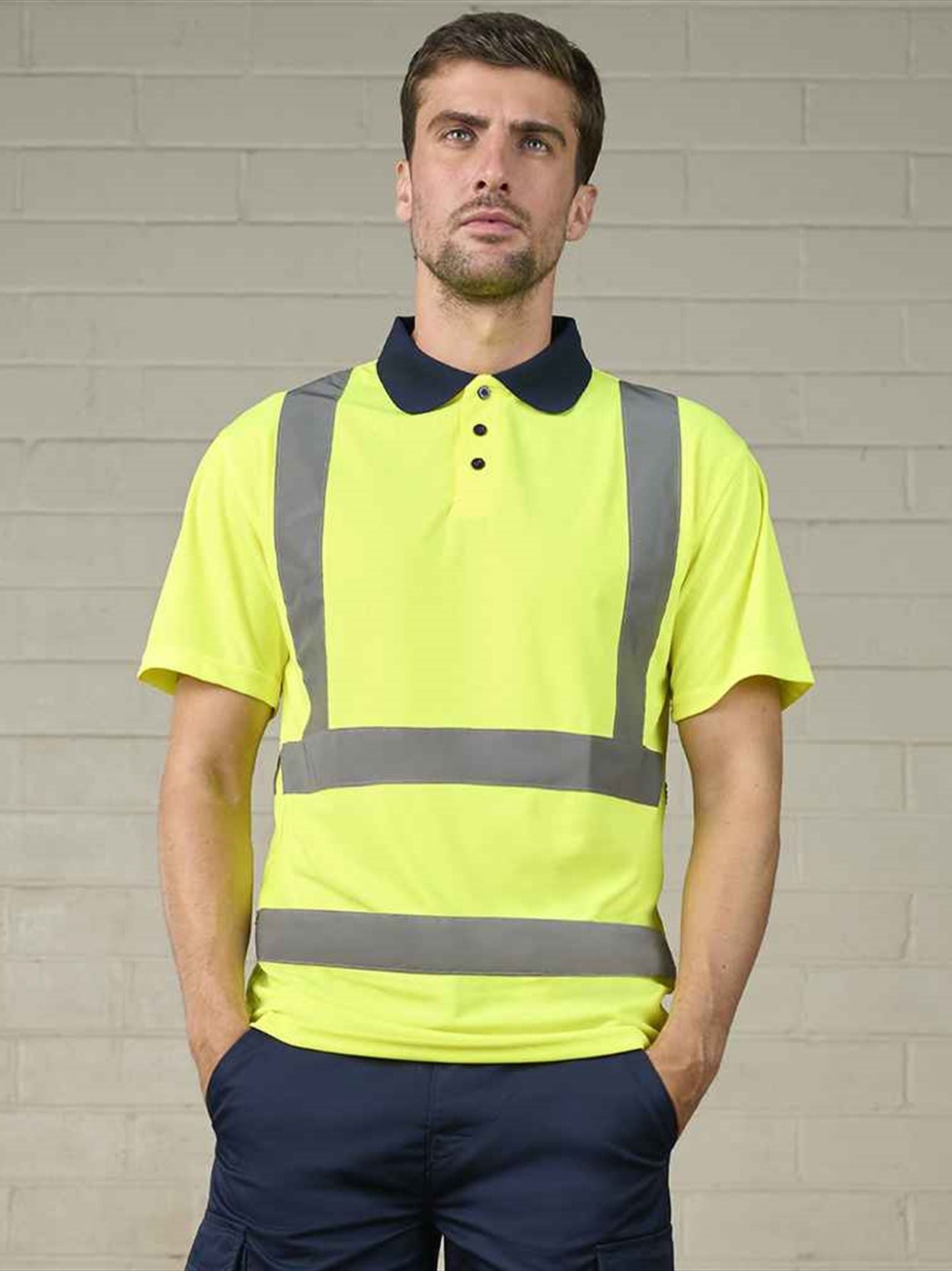 RX710 Pro RTX High Visibility Polo Shirt Image 1