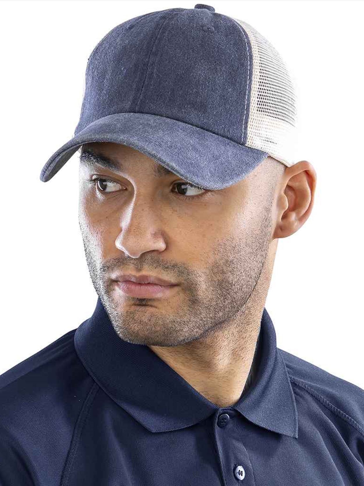 RC094X Result Vintage Truckers Cap Image 3