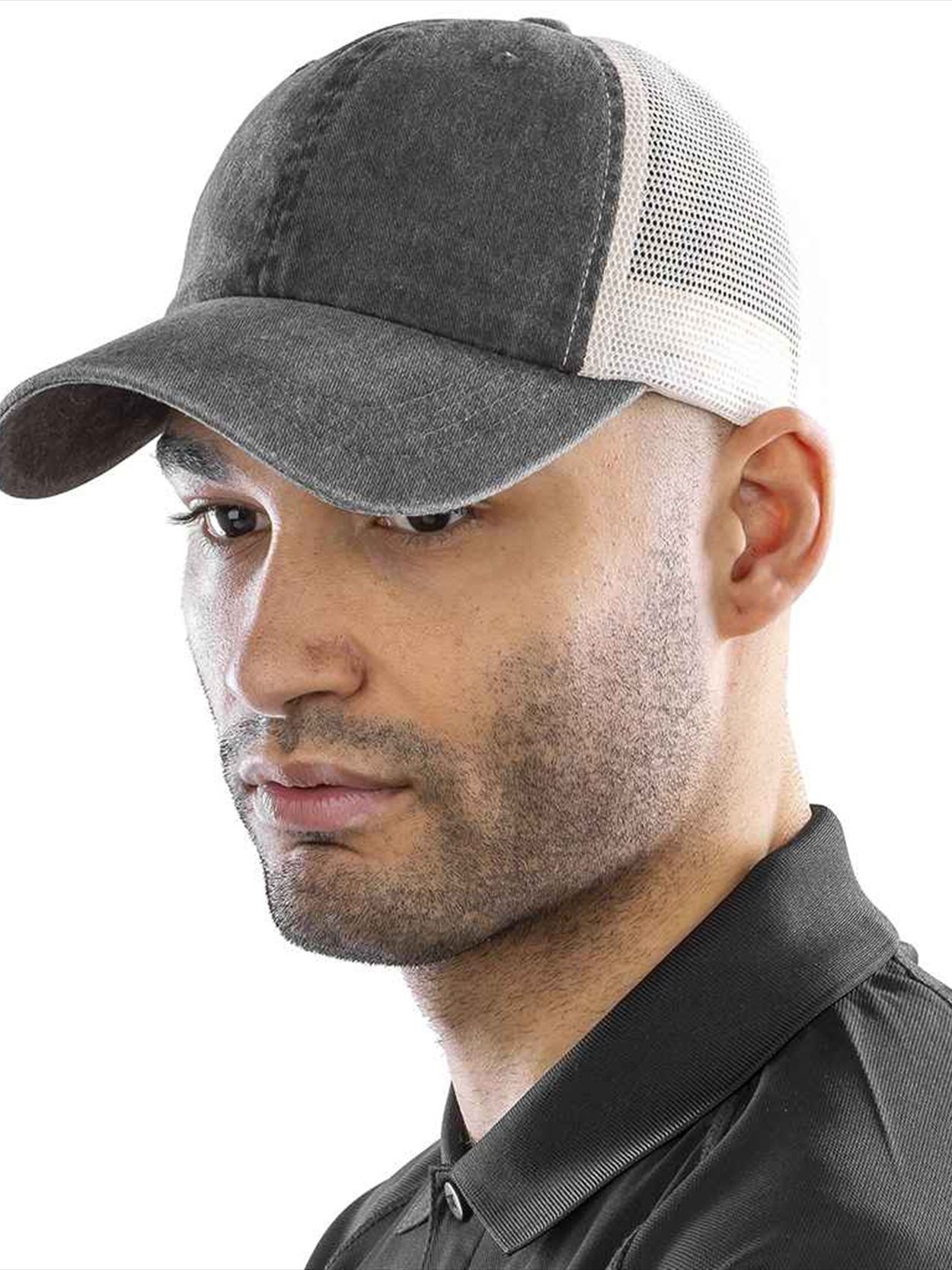 RC094X Result Vintage Truckers Cap Image 1