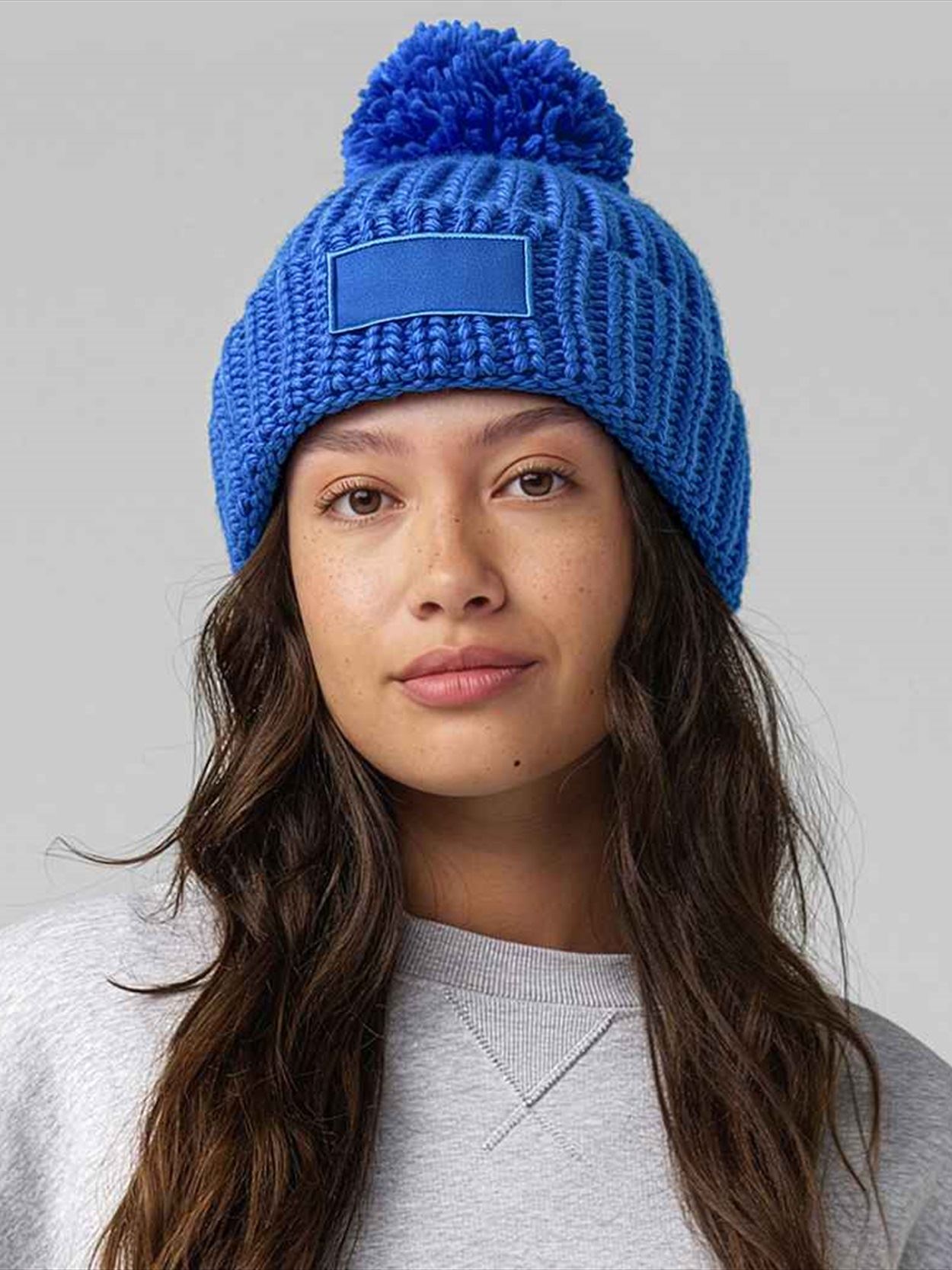 BB329 B329 Beechfield Toasty Patch Beanie Image 1