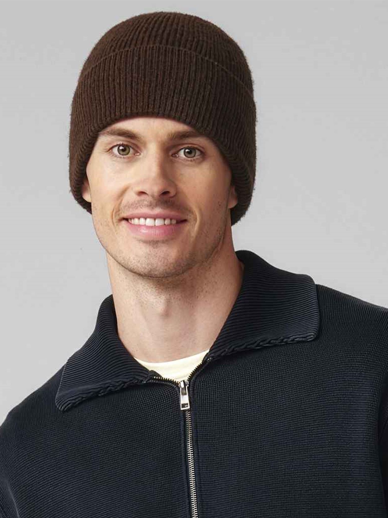 BB388 B388 Beechfield Wool Blend Beanie Image 1