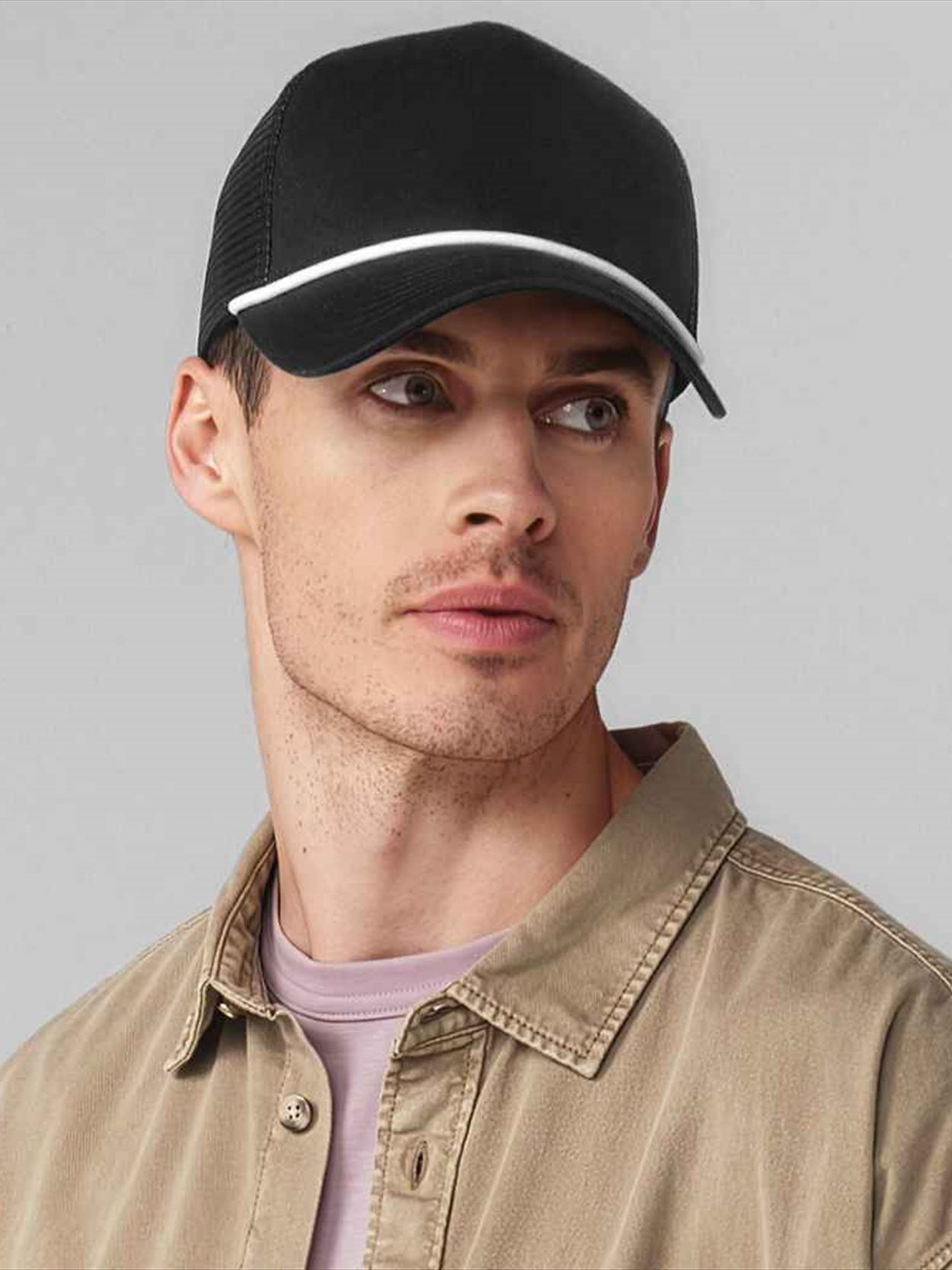 BB633 B633 Beechfield 5 Panel Rope Trucker Cap Image 1