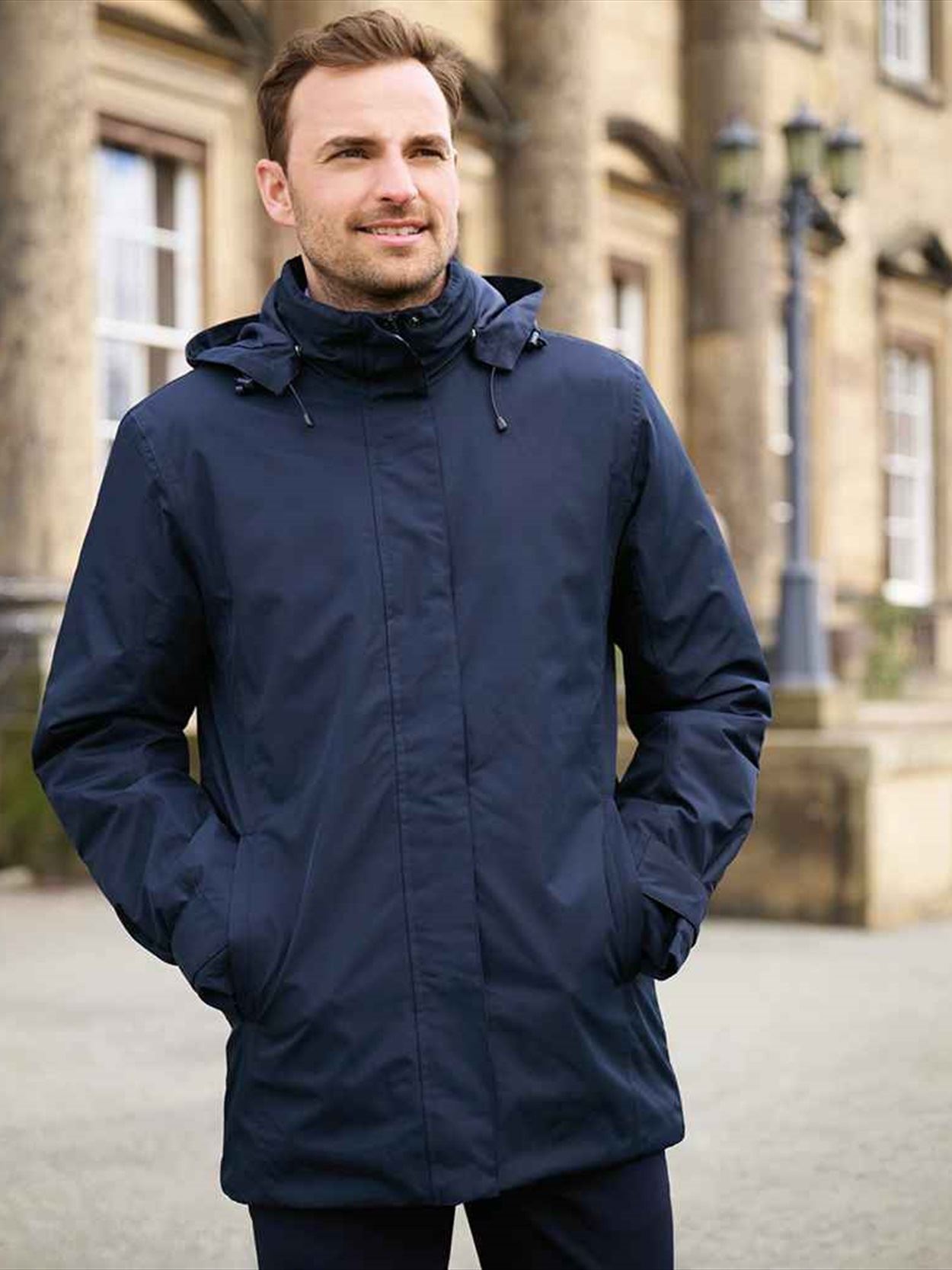 BK489 9200 Brook Taverner Midland Padded Raincoat Image 2