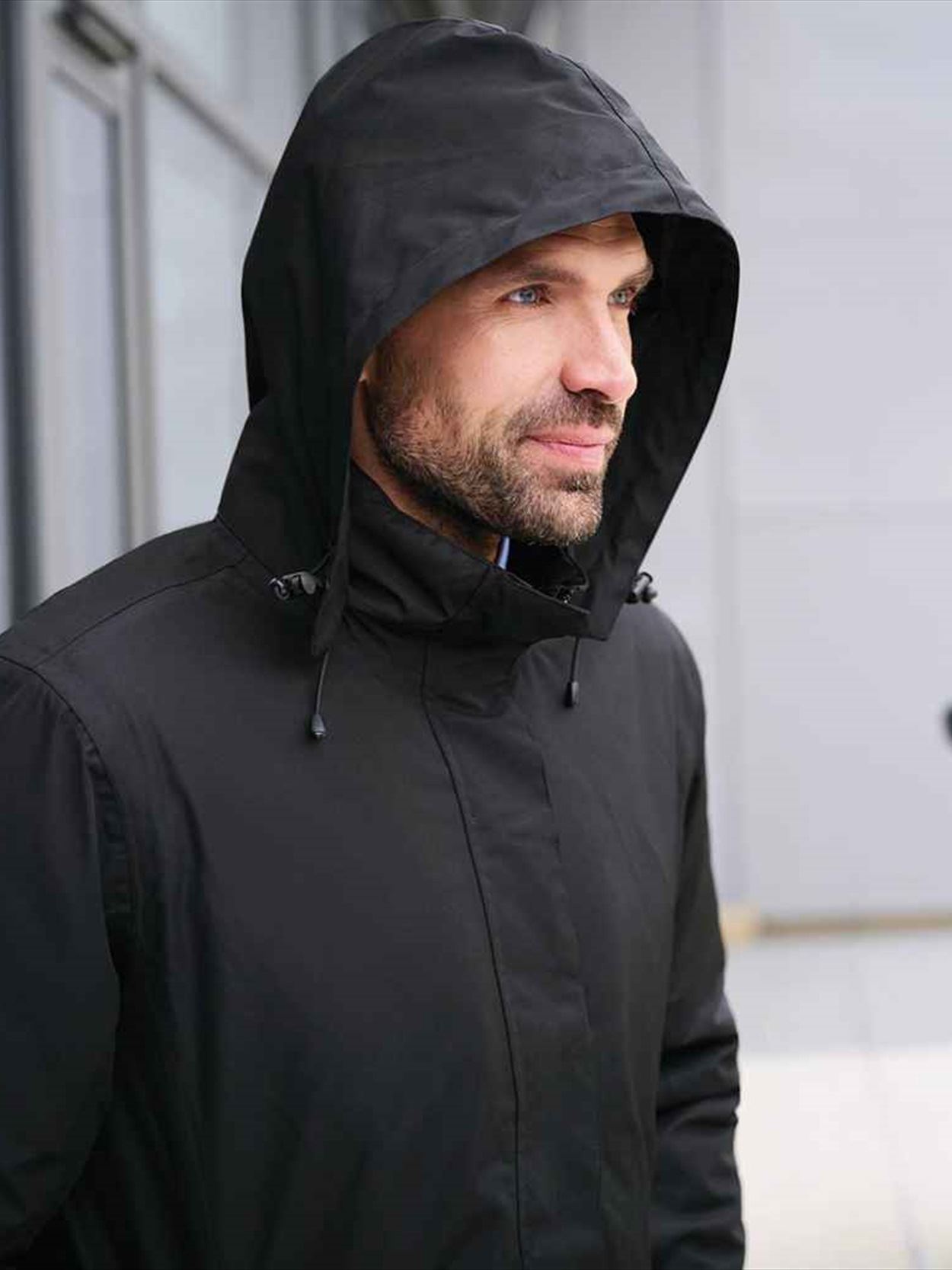 BK489 9200 Brook Taverner Midland Padded Raincoat Image 1