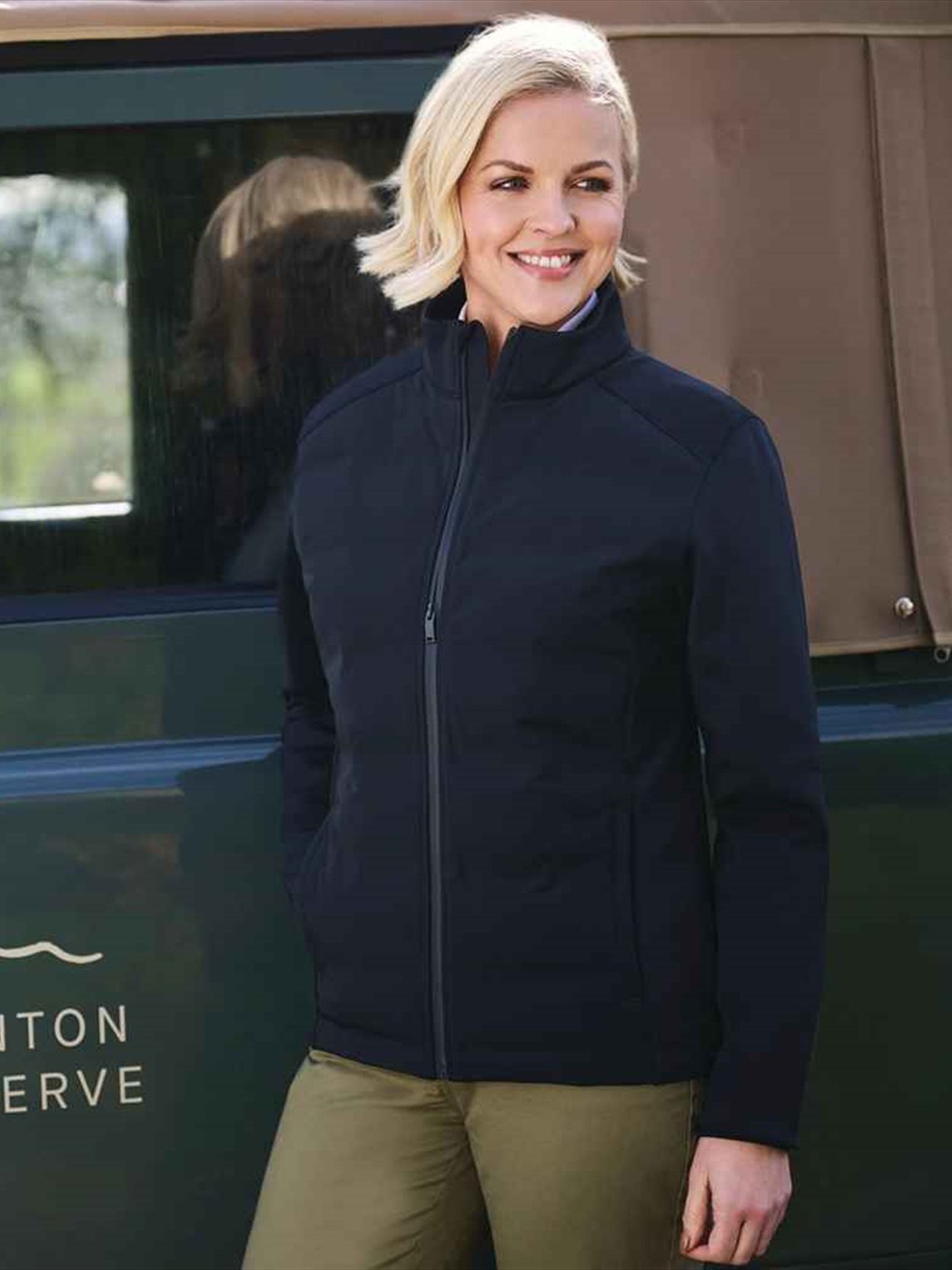 BK493 2438 Brook Taverner Ladies Enid Hybrid Jacket Image 1