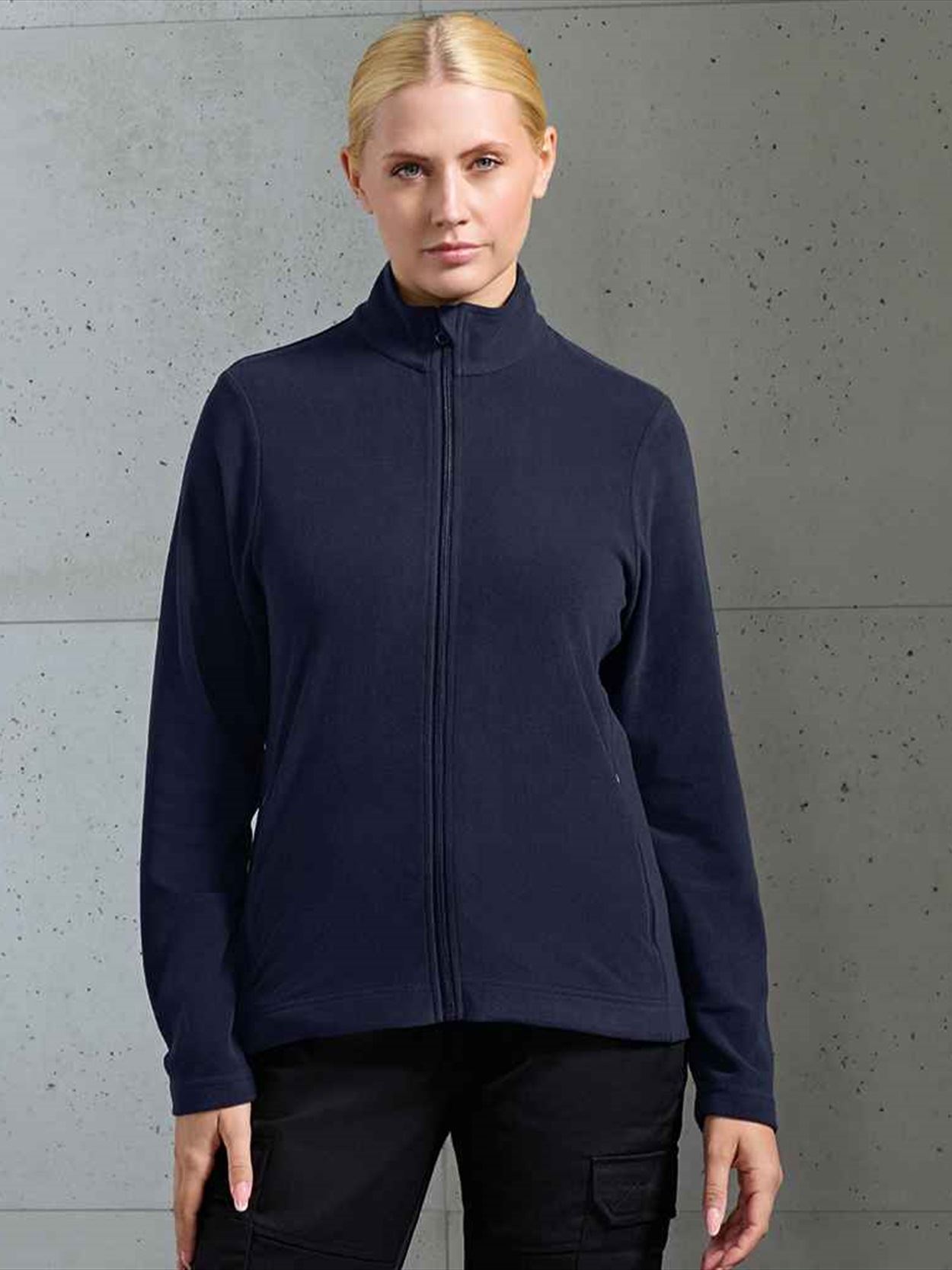 PR842 Premier Ladies Recyclight® Ultra Full Zip Micro Fleece Image 2