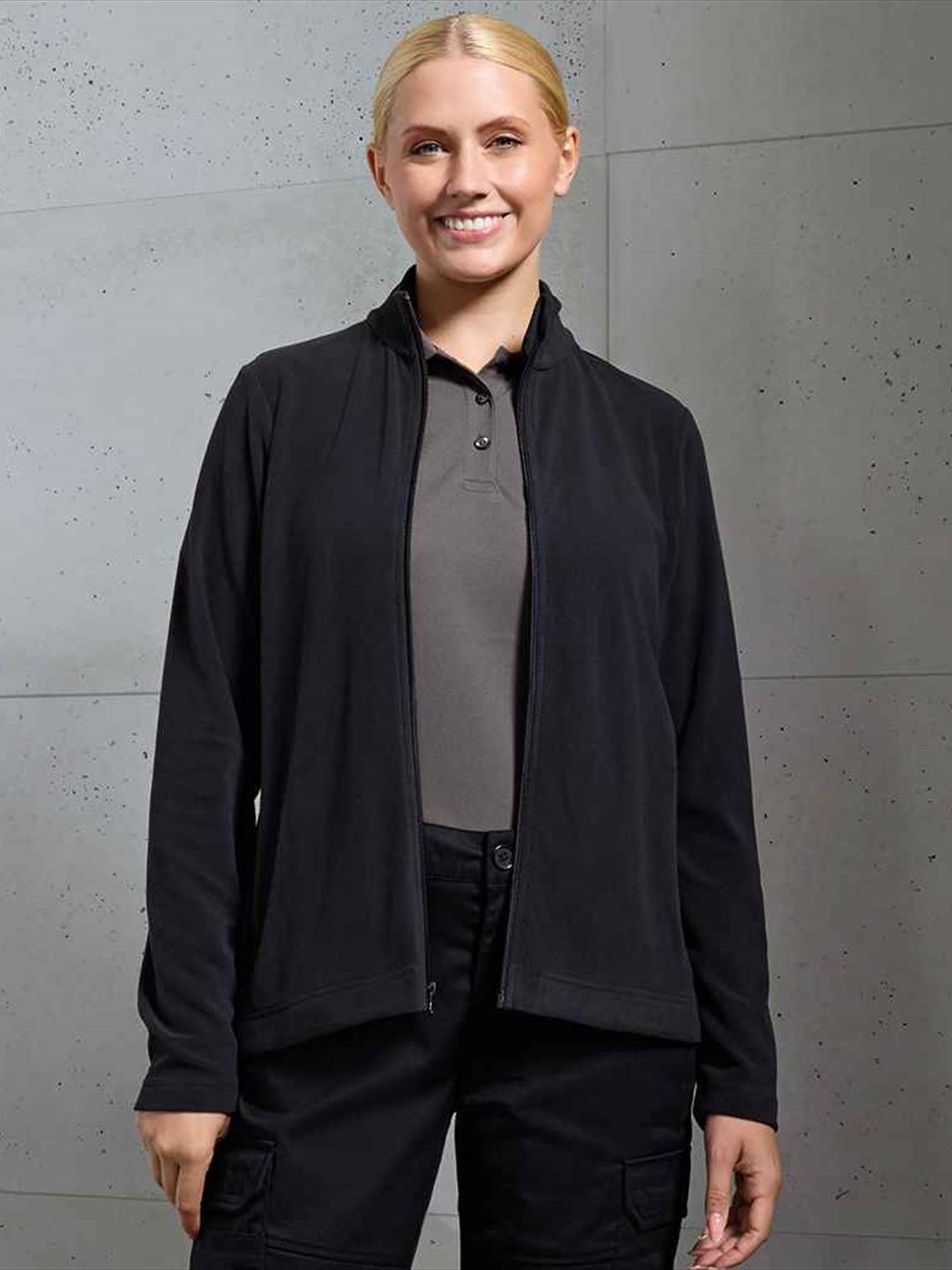 PR842 Premier Ladies Recyclight® Ultra Full Zip Micro Fleece Image 1