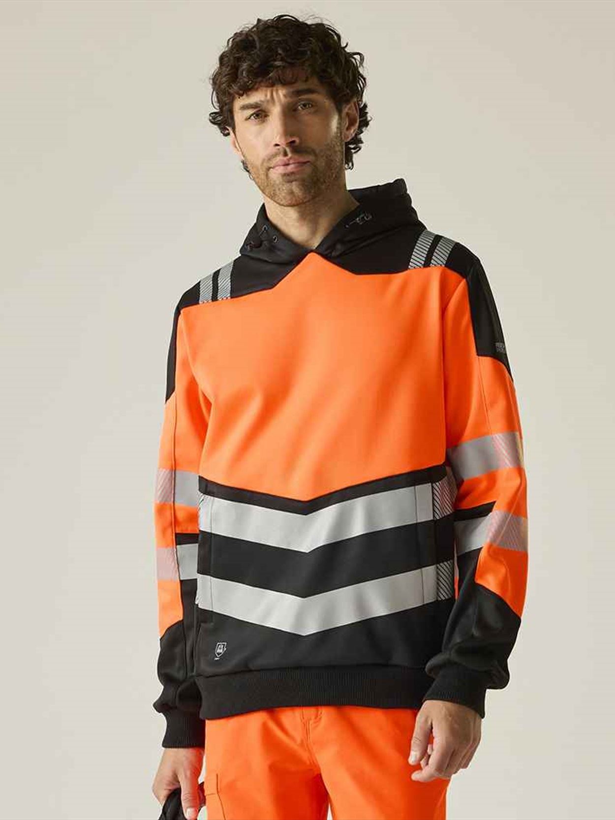 RG532 TRF780 Regatta High Visibility X-Pro Hoodie Image 1
