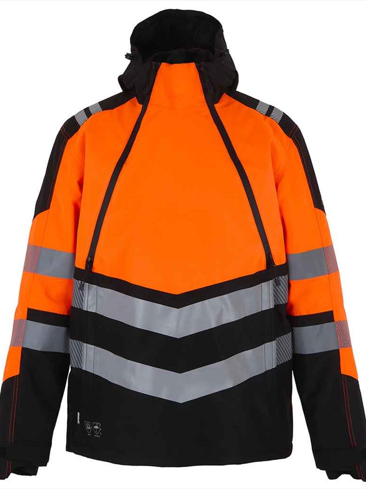 RG539 TRW613 Regatta High Visibility X-Pro Waterproof Overhead Jacket Image 1