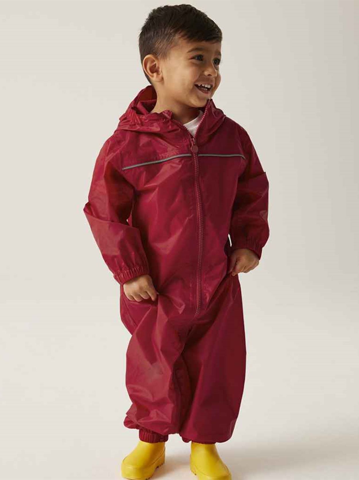 PEN RG252TRW466 Regatta Kids Paddle Rain Suit Image 2