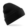 B45 Beanie Hat Black colour image
