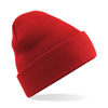 B45 Beanie Hat Bright Red colour image