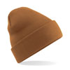 B45 Beanie Hat Caramel colour image