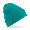 B45 Beanie Hat Emerald colour image