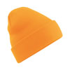 B45 Beanie Hat Fluorescent Orange colour image