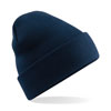 B45 Beanie Hat French Navy colour image