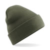 B45 Beanie Hat Olive Green colour image