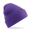 B45 Beanie Hat Purple colour image