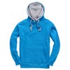 W73 Contrast Hoodie Turquoise / Grey colour image