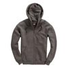 W88 Zip Hoodie Charcoal colour image