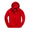W88 Zip Hoodie Red colour image