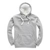 W89PF Ultra Premium Hoodie Dusty Grey / Orchid White colour image