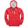 W89PF Ultra Premium Hoodie Dusty Red / Orchid White colour image