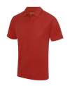 JC040 Cool Polo Shirt Fire Red colour image