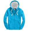 W81PF Ultra Premium Zip Hoodie Tropical Blue / Orchid White colour image