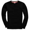 W107PF Ultra Premium Sweatshirt Black colour image