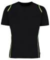 KK991 Gamegear® Cooltex® T Shirt Short Sleeve Black / Fluorescent Lime colour image