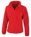 R220F Women’s Fashion Fit Outdoor Fleece Flame Red colour image