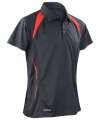 S177M Spiro Team Spirit Polo Black / Red colour image