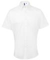 PR236 Signature Oxford Short Sleeve Shirt White colour image