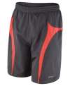 S184X/S184M/R184 Spiro Micro Lite Team Shorts Black / Red colour image
