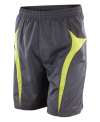 S184X/S184M/R184 Spiro Micro Lite Team Shorts Grey / Lime colour image