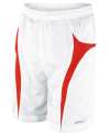 S184X/S184M/R184 Spiro Micro Lite Team Shorts White / Red colour image