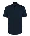 KK109 Corporate Oxford Shirt Short Sleeved Dark Navy colour image