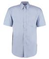 KK109 Corporate Oxford shirt short sleeved Light Blue colour image
