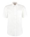 KK109 Corporate Oxford shirt short sleeved White colour image