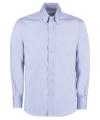 KK188 Tailored Fit Premium Oxford Shirt Long Sleeve Light Blue colour image