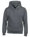 GD57B 18500B Heavy Blend™ Youth Hooded Sweatshirt Charcoal colour image