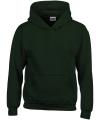 GD57B 18500B Heavy Blend™ Youth Hooded Sweatshirt Forest colour image