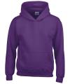GD57B 18500B Heavy Blend™ Youth Hooded Sweatshirt Purple colour image