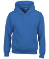 GD57B 18500B Heavy Blend™ Youth Hooded Sweatshirt Royal colour image