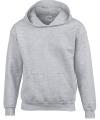 GD57B 18500B Heavy Blend™ Youth Hooded Sweatshirt Sport Grey colour image